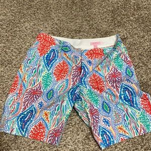 Chipper Lilly Pulitzer shorts size